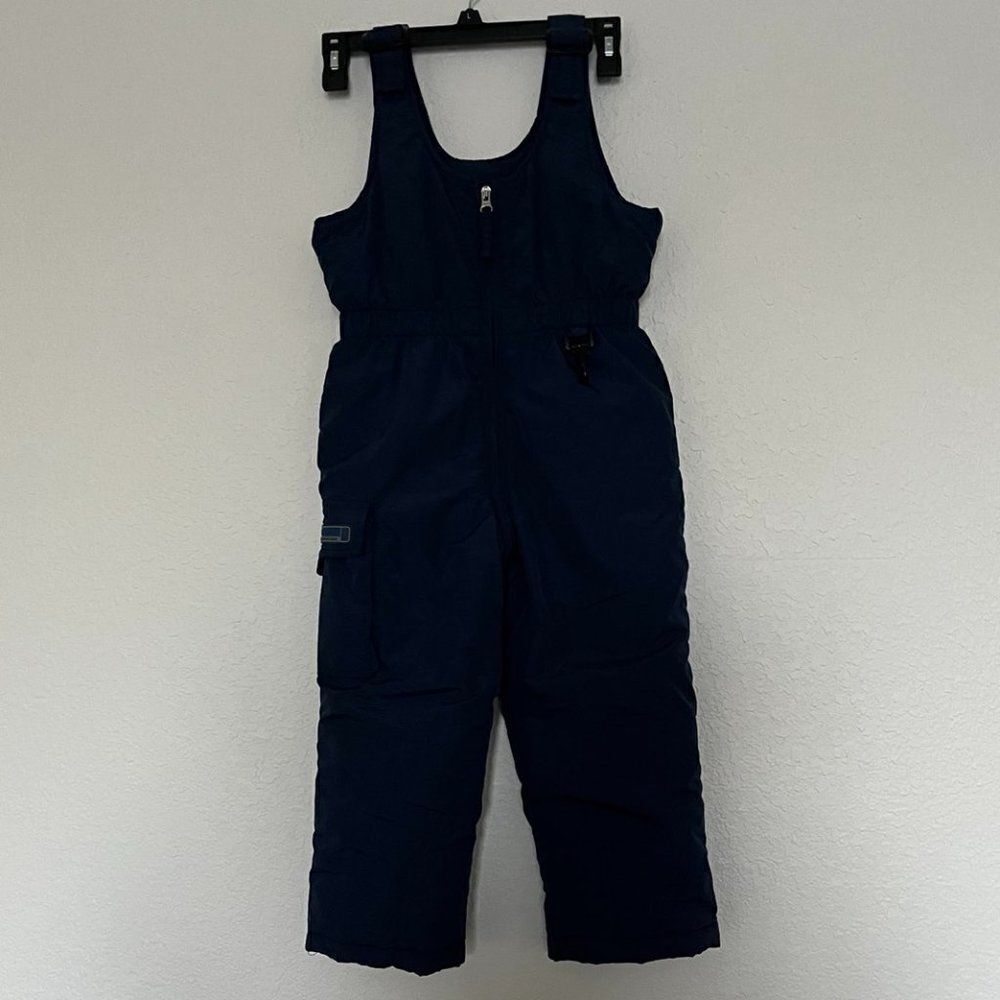 SNOZU Outdoor Dark Blue Overall Ski Snow Bib Hunting Size Youth M 5T